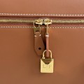 「#7150」Loro pian Extra bag L27 gold buckle - FAN4043 - 16cm*27 cm*10cm - warm brown 「#7150」Loro pian Extra bag L27 gold buckle - FAN4043 - 16cm*27 cm*10cm - warm brown