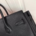 「#4149」Hermès Black Gold Buckle Birkin Bag 30cm