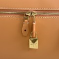 「#7151」Loro pian Extra bag L27 gold buckle - FAN4043 - 16cm*27 cm*10cm - cinnamon orange