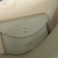 「#7155」Loro pian Extra bag L27 silver buckle - FAN4043 - 16cm*27 cm*10cm - mustard green 「#7155」Loro pian Extra bag L27 silver buckle - FAN4043 - 16cm*27 cm*10cm - mustard green
