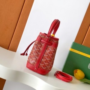 「#6049」Goyard - Red - 8033mini - 12X10X17.5( CM )