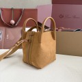「#7179」Loro pian Bale -FAP3122 - 13cm*13cm*16cm - fashion brown