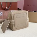 「#7180」Loro pian Bale -FAP3122 - 17*17*21 - taupe 「#7180」Loro pian Bale -FAP3122 - 17*17*21 - taupe
