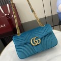 「#3562」GUCCI GG Marmont 443497  26x15x7