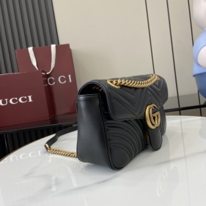 「#3575」GUCCI GG Marmont 443497  26x15x7