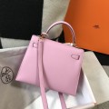 「#4008」 Hermes pink Kelly 25cm 「#4008」 Hermes pink Kelly 25cm