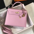 「#4008」 Hermes pink Kelly 25cm 「#4008」 Hermes pink Kelly 25cm