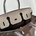 「#4159」Hermès Grey Ostrich Gold Buckle Birkin Bag 30cm 「#4159」Hermès Grey Ostrich Gold Buckle Birkin Bag 30cm