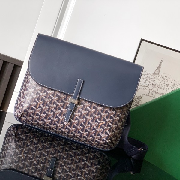 「#6057」Goyard - Dark blue - 8069 - 32 cm × 4 cm × 25 cm