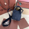 「#7198」Loro pian Bale - 16cm*14cm*23cm - midnight blue 「#7198」Loro pian Bale - 16cm*14cm*23cm - midnight blue