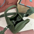 「#7204」Loro pian Bale - 16cm*14cm*23cm - lichen green 「#7204」Loro pian Bale - 16cm*14cm*23cm - lichen green