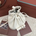 「#7215」Loro pian Extra - 25cm*27cm*14cm - Tender white 「#7215」Loro pian Extra - 25cm*27cm*14cm - Tender white