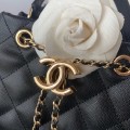 「#10275」Chanel children's bags 2019 new small bucket drawstring chain crossbody bag AS0768 20cm 「#10275」Chanel children's bags 2019 new small bucket drawstring chain crossbody bag AS0768 20cm