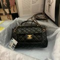 「#10276」Chanel 22P patchwork briefcase AS3157 24*21*8cm