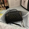 「#10276」Chanel 22P patchwork briefcase AS3157 24*21*8cm