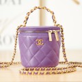 「#10277」Chanel spot 22A handmade chain handle cosmetic bucket bag AS2873 10.5*11.5*10.5cm