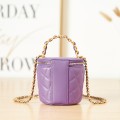 「#10277」Chanel spot 22A handmade chain handle cosmetic bucket bag AS2873 10.5*11.5*10.5cm