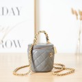 「#10281」Chanel spot 22A handmade chain handle cosmetic bucket bag AS2873 10.5*11.5*10.5cm