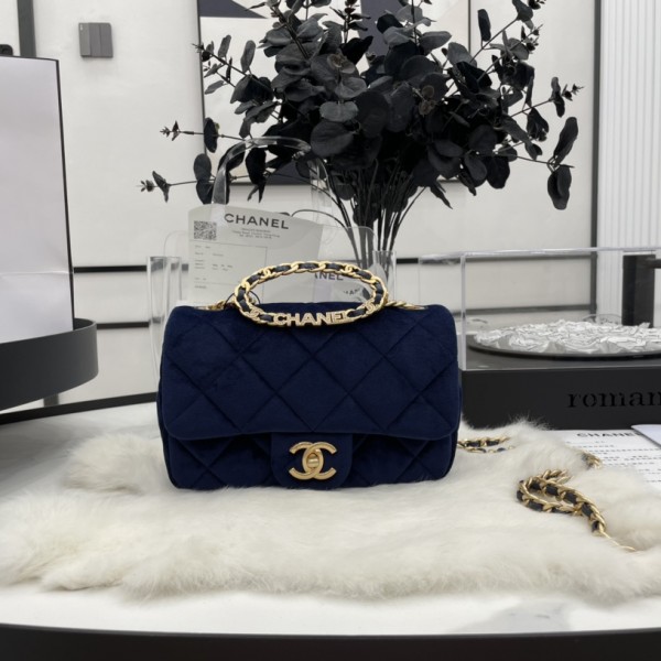 「#10289」Chanel 22/23 Early Spring Resort Series Flannel AS3451 24cm