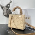 「#2082」 dior 0565 Light yellow 24×20×11cm