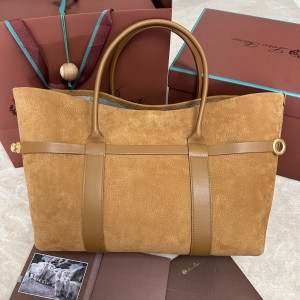 「#7241」Loro pian Ghiera Shopper - 40cm*26cm*18cm- Stylish brown