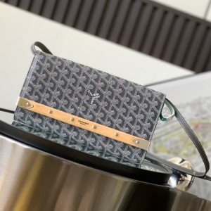 「#6060」Goyard - grey - 020176 - 14.5 cm x 4 cm x 25 cm