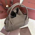 「#7247」Loro pian Ghiera Shopper - FAO7463 - 40✖️26✖️18CM - rock gray