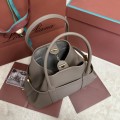 「#7254」Loro pian Ghiera Shopper - FAO7473 - 28 x 19 x 12cm - rock gray