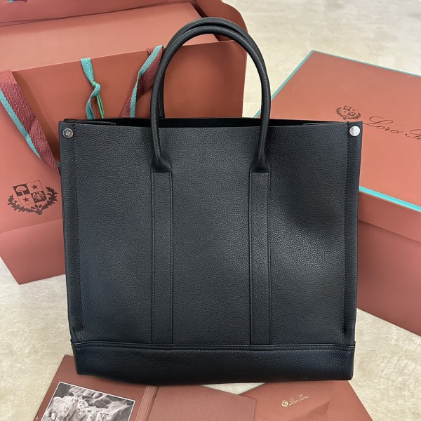 「#7260」Loro pian Beam  - 38cm×36cm×10CM - black