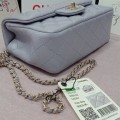 「#10321」Chanel Mini CF handle handbag sheepskin purple AS2432 20*12*6cm