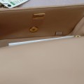 「#10323」Chanel Mini CF handle handbag milk tea color AS2432 20*12*6cm