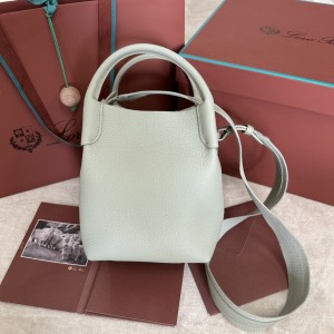 「#7272」Loro pian Bale - 17cm*17cm*21cm -mustard green