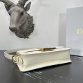 「#2086」 dior 1171 Milky white  22*11*6cm