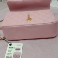 「#10325」Chanel Mini CF handle handbag ball pattern pink AS2432 20*12*6cm