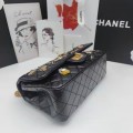 「#10327」Chanel Badge Bag 2.55cf 24cm
