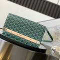 「#6063」Goyard - green - 020176 - 14.5 cm x 4 cm x 25 cm