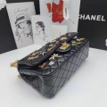 「#10328」Chanel Butterfly Badge Bag 2.55cf 24cm