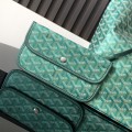 「#6005」 Goyard - pearlescent green - 020146M - 28 cm x 15 cm x 34 cm