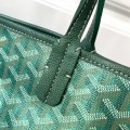 「#6005」 Goyard - pearlescent green - 020146M - 28 cm x 15 cm x 34 cm