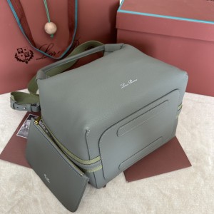 「#7291」Loro pian Bale - 24cm*20cm*27CM - Mate color