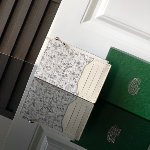 「#6064」Goyard - White - 3321 - 12.5 cm x 1 cm x 8.4 cm