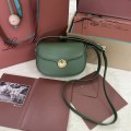 「#7306」Loro pian Saddle Bag Mini - 18cm*13cm*7CM - lichen green
