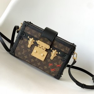 「#0002」Louis Vuitton  PETITE MALLE  M40273 20x12.5x6cm