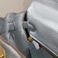 「#4168」 Hermès Linen Blue Kelly Bag Gold Buckle 25cm 「#4168」 Hermès Linen Blue Kelly Bag Gold Buckle 25cm