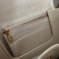「#7308」Loro pian Saddle Bag Mini - 18cm*13cm*7CM - White