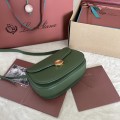 「#7314」Loro pian Saddle Bag Small - 23cm*16cm*8cm - lichen green