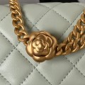 「#10344」Chanel 23s Camellia Adjustable Buckle Series Medium AS4041 13*20*7cm
