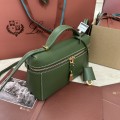 「#7325」Loro pian Extra bag L19 - 19cm*11cm*6.5cm - lichen green