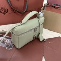 「#7326」Loro pian Extra bag L19 - 19cm*11cm*6.5cm - mustard green 「#7326」Loro pian Extra bag L19 - 19cm*11cm*6.5cm - mustard green