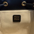 「#9125」 miumiu 5BZ043  22X18X11.5cm